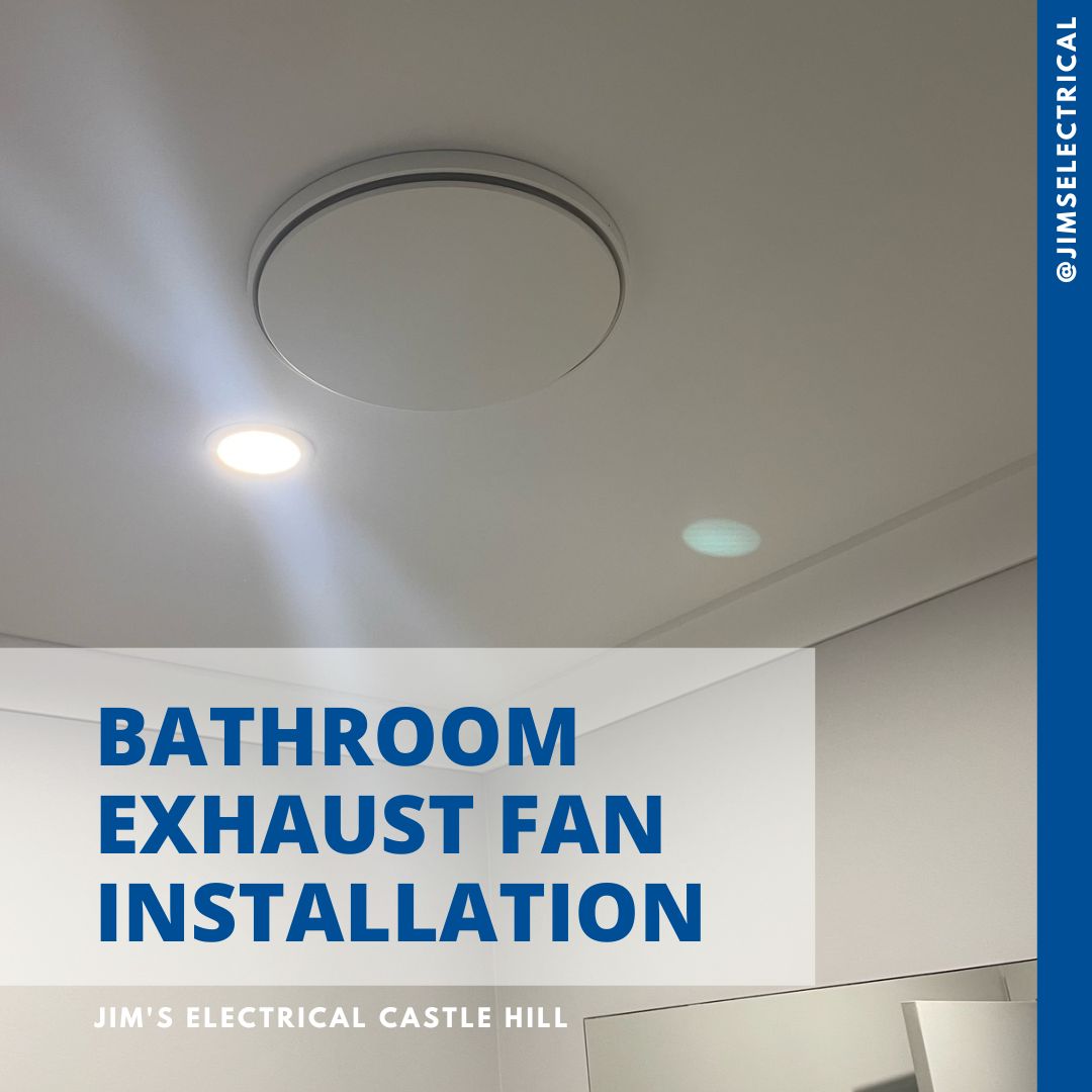Bathroom Fan Installation